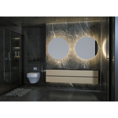 Bathroom mirror with LED light Ledimex OPOR001-80C Mirror