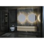 Miroir de salle de bains avec lumière LED Ledimex OPOR001-80C Miroir