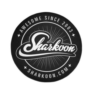 Gaming Mat Sharkoon Floor Mat Black Polyester