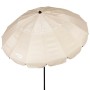 Parasol Aktive Crème Aluminium 240 x 235 x 240 cm (6 Unités)