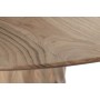 Dining Table Home ESPRIT Metal Acacia 130 x 130 x 76 cm