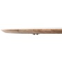 Dining Table Home ESPRIT Metal Acacia 130 x 130 x 76 cm