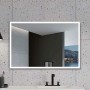 Bathroom mirror with LED light Ledimex SUIZ010-90NG 90 x 80 cm