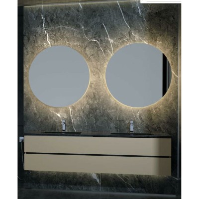 Bathroom mirror with LED light Ledimex OPOR001-70C Mirror