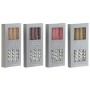 Candles DKD Home Decor Bicoloured 2 x 2 x 18,5 cm (4 Pieces) (4 Units)