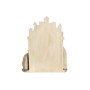 Crèche de Noël DKD Home Decor Gris Doré Résine 22 x 6 x 26 cm (2 Unités)