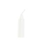 Candles DKD Home Decor White Christmas 21 x 10 x 5 cm 2 x 2 x 20 cm (4 Pieces)