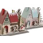 Christmas bauble DKD Home Decor Red Light Pink 23,5 x 11 x 20,5 cm (2 Units)