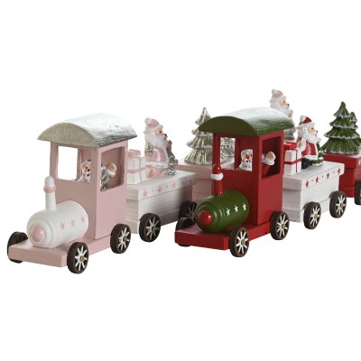 Christmas bauble DKD Home Decor Red Green 35,5 x 5 x 8,8 cm (2 Units)