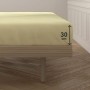Drap housse Happy Home Mix Colors Jaune Lit 1 persone