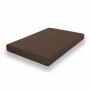 Fitted bottom sheet Happy Home Mix Colors Brown Single