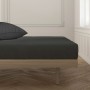 Fitted bottom sheet Happy Home Mix Colors Black Small double