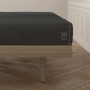 Fitted bottom sheet Happy Home Mix Colors Black Small double