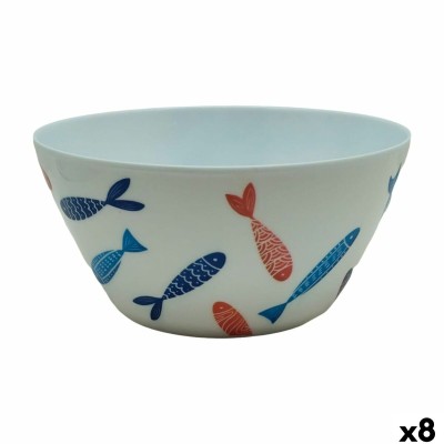Salad Bowl La Mediterránea FISHER 25,5 x 13,5 cm (8 Units)