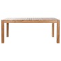 Dining Table Home ESPRIT Teak 180 x 90 x 75 cm