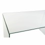 Bureau DKD Home Decor 125 x 70 x 74 cm Verre Transparent
