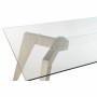 Table de Salle à Manger DKD Home Decor Verre Bois MDF 160 x 90 x 75 cm