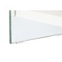 Étagère DKD Home Decor Blanc Transparent Verre Bois MDF 90 x 35 x 180 cm (1)