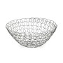 Coupe à fruits Versa Gris Métal Acier 28 x 12 x 28 cm 1 L