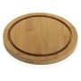Plateau avec couvercle Versa Transparent Bambou polystyrène