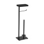 Porte-rouleaux pour Papier Toilette Versa Lilia Noir 15 x 65 x 20 cm