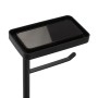 Porte-rouleaux pour Papier Toilette Versa Lilia Noir 15 x 65 x 20 cm
