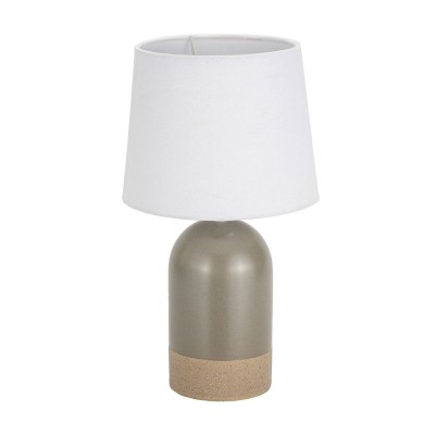 Lampe de bureau Versa Duo Lin Céramique 40 W 18 x 32,5 cm
