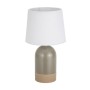 Desk lamp Versa Duo Linen Ceramic 40 W 18 x 32,5 cm