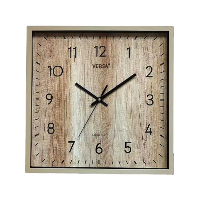 Horloge Murale Versa Plastique 4,7 x 30,8 x 30,8 cm