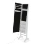 Wall mirror Versa White Mirror MDF Wood 35 x 153 x 35,2 cm Jewellery Stand