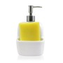 Soap Dispenser Versa White Ceramic 9,4 x 17,8 x 10,5 cm