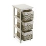 Multipurpose Chest of Drawers Versa Pompei 29 x 62 x 25 cm White