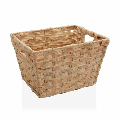 Panier Multi-usages Versa 24 x 19 x 29 cm Avec des poignées Beige