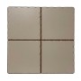 Table Mat Versa Beige Ceramic (20 x 20 cm)