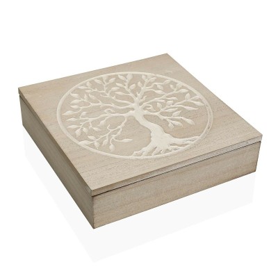 Boîte Décorative Versa Bois Arbre