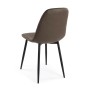 Chaise Versa Serena Brun foncé 53 x 88 x 43,5 cm (4 Unités)