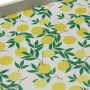 Tray Versa MDF Wood 30 x 5 x 45 cm Lemon