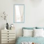 Wall mirror Versa Blue 3,8 x 76 x 45,5 cm