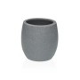Toothbrush Holder Versa Luvo Grey Resin 7,5 x 11,1 x 7,5 cm