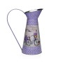 Vase Versa Lila Métal Bicyclette 16 x 28 x 22 cm