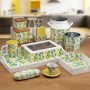 Vase Versa Yellow Lemon Metal 13 x 15,5 x 21 cm