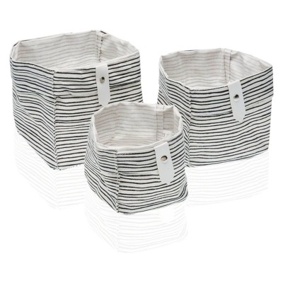 Set de basket Versa 10 x 10 x 10 cm 14 x 14 x 14 cm 12 x 12 x 12 cm