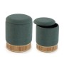 Pouf convertible Versa Vert Bambou Bois MDF