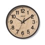 Horloge Murale Versa Plastique 4,3 x 30 x 30 cm