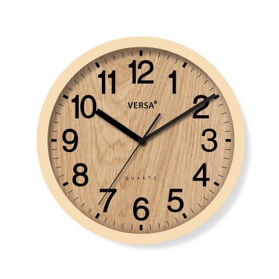 Horloge Murale Versa Plastique 4,8 x 31 x 31 cm
