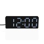 Alarm Clock Versa White Black