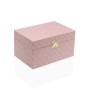 Jewelry box Versa Wood MDF Wood 12 x 10 x 18 cm