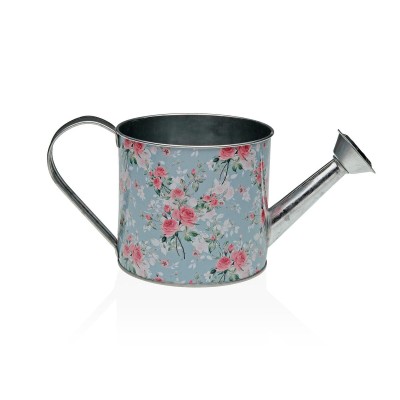 Watering Can Versa Blue Flowers