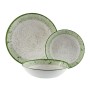 Tableware Versa Green Porcelain 18 Pieces