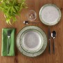 Tableware Versa Green Porcelain 18 Pieces